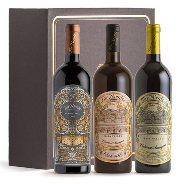 Far Niente Cabernet Sauvignon Trio in 3 bottle gift box
