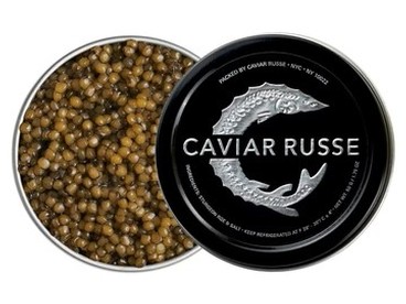 Caviar Russe Gold Osetra set